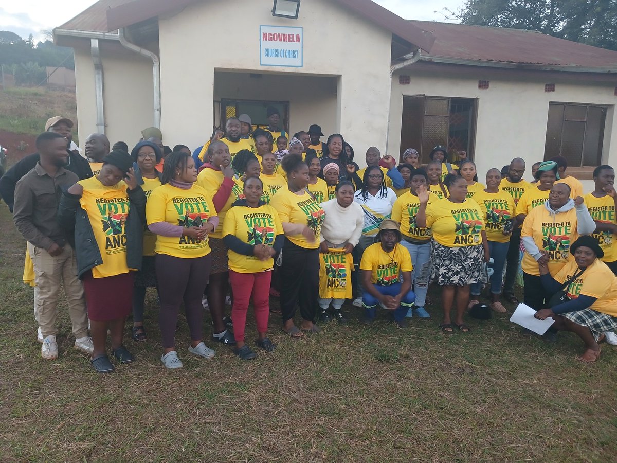 ANCward22's tweet photo. After today #bet meeting #01june2026 #NgovhelaLukauChurchOfChrist #16h30 the meeting addressed by @ANCVhembeRegion deputy secretary Cde #DorcusMboyi https://t.co/sMpWOe31dd