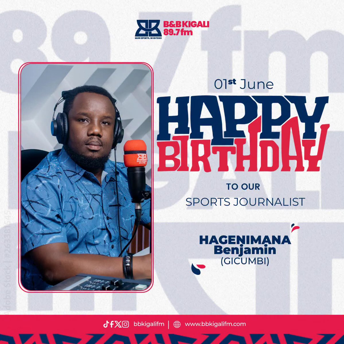 EngineerMagogo's tweet photo. Mumararungu Cuba Cuba, @benjamingicumbi, Isabukuru nziza y'amavuko 🎂 🍾 🥂 Ntujya untenguha!!! Iyo turi mu mujishi ibintu birikora, Ishoborabyose isohoze kwifuza kwawe-ubereye benshi umugisha. ✍️

#birthday #birthdaywishes https://t.co/M1vrbJVNoC