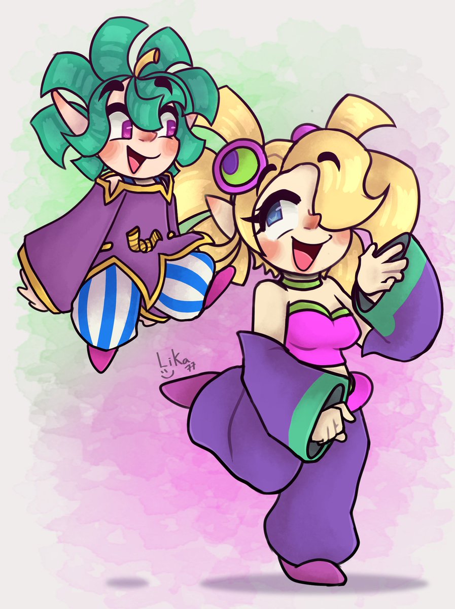 paoloretrogamer's tweet photo. (Artista: https://t.co/wiA5K9h1tK)
Comissão envolvendo o Priccio (Puzzle Bobble) e a Plink (Shantae)!
Eu olhei pra esses dois e pensei "nossa eles se combinam muito bem", ent tá aí KSKS
#パズルボブル3 #Priccio #puzzlebobble #Plink #Shantae https://t.co/twIQCCeJuy
