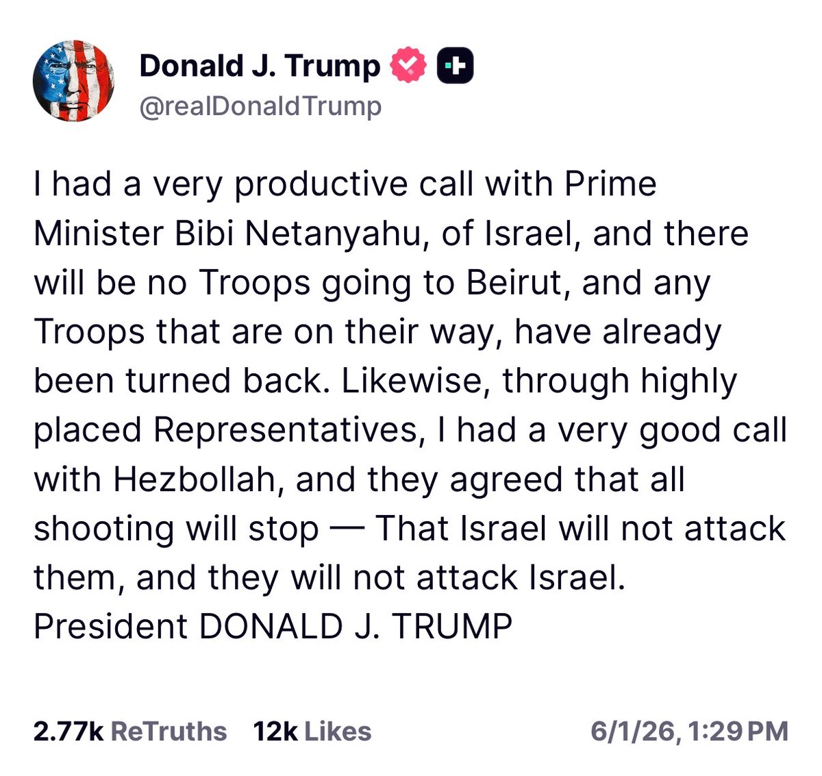 gardnerakayla's tweet photo. Two very different readouts, posted two hours apart, from a call between @POTUS &amp; PM Netanyahu: https://t.co/2Hls5NMP4q