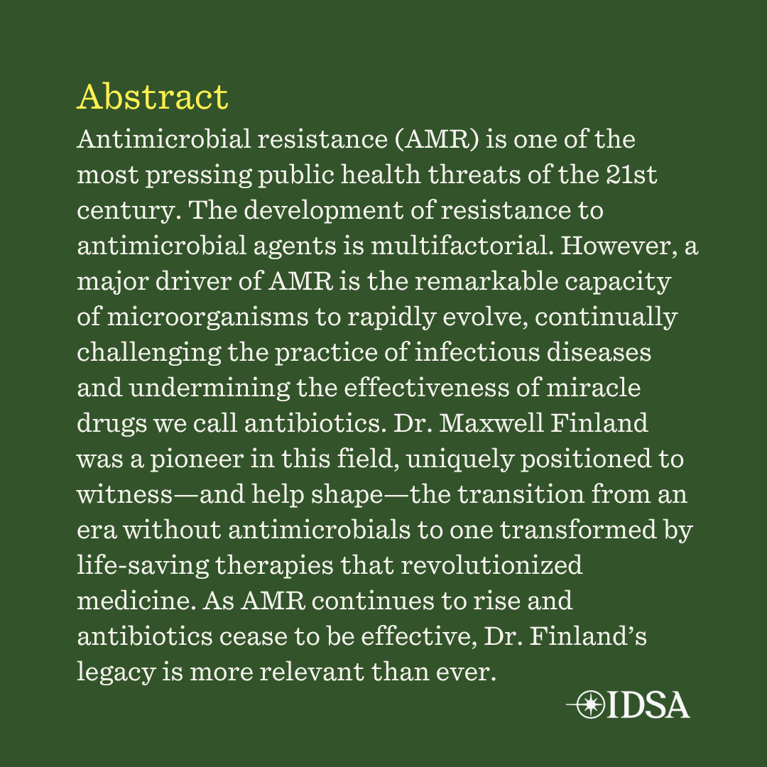 JIDJournal's tweet photo. The Maxwell Finland Lecture 2025: Antimicrobial Resistance At The Bedside: Translating Science Into Patient Outcomes

✅ Just Accepted
🔗 https://t.co/8WRbnUiCoL https://t.co/zgYg6S8WYy