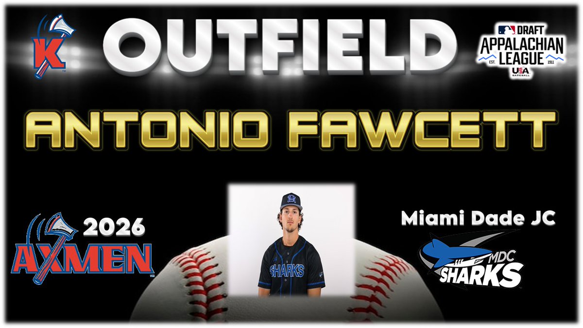 MarkThatPlay's tweet photo. He holds the single season HR record for @Whartonbaseball and now @antoniofawc of @MDCSHARKS is a member of the @KingsportAxmen!

Welcome, Antonio!

#AxesUp 🪓⚾️ https://t.co/3F1ZMMKNnc