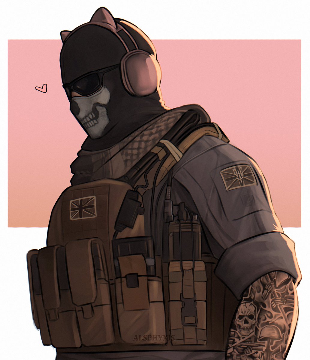 alsphyxis's tweet photo. You broke a lot of rules, meow.
#ghostcod #codmw4 #simonghostriley https://t.co/S4oVF8VOJV