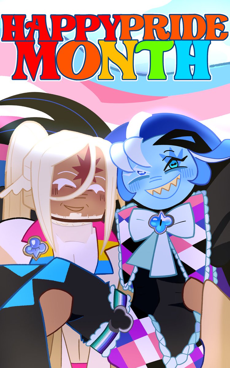 7ALLENSN0W's tweet photo. #PRIDEMONTH || shadow milk is dressed for the occasion ! so is pure vanilla with some help from his husband~ #crk #pureshadow https://t.co/S1Bj1LZKwJ