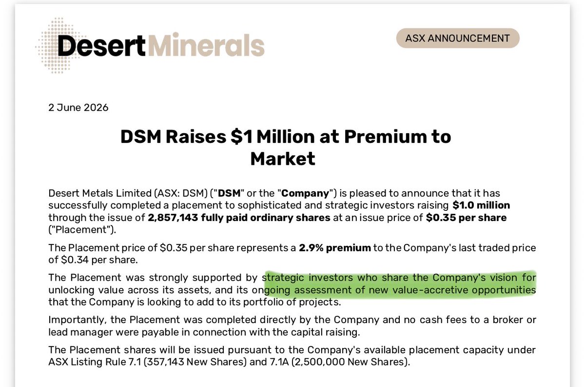 SquareMm's tweet photo. $DSM.ax get set! https://t.co/BxoBRANXse