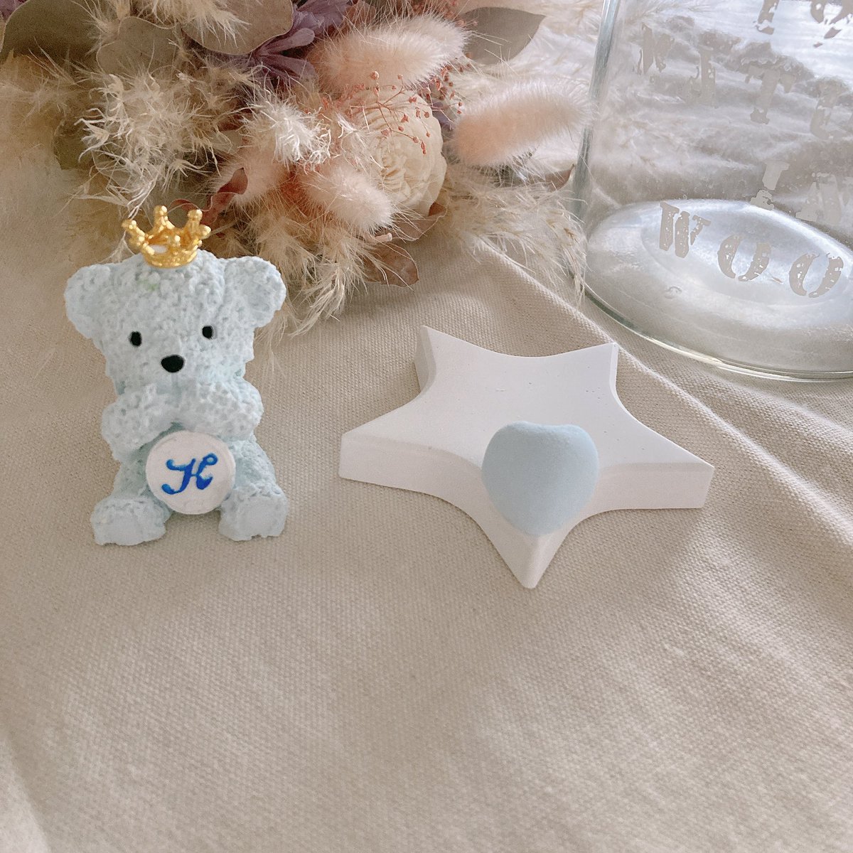 おはようございます🧸🩵 昨日もオーダーいただき感謝いっぱいです