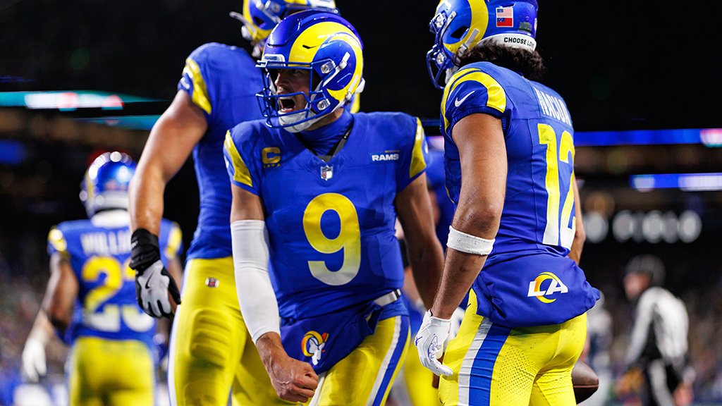 AroundTheNFL's tweet photo. Which buzzy NFL teams should you believe in for 2026? All aboard the Rams express, says @TCNGrantGordon 

https://t.co/tZp0cArR6P https://t.co/1VsJ75fkoJ