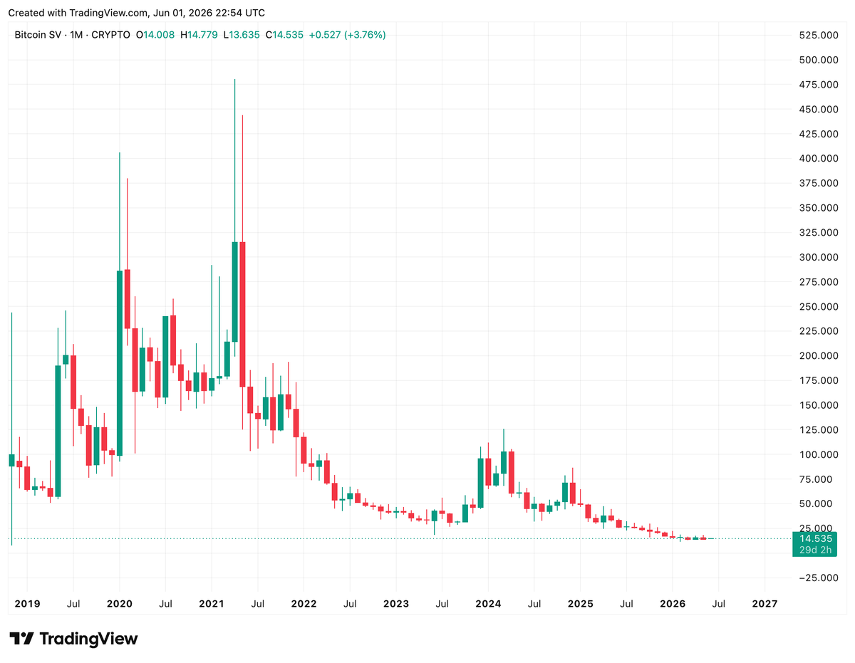 theswansjr's tweet photo. BSV is the perfect crypto for people who believe the Earth is flat.
Why?
Because the Earth is flat, and the BSV price is becoming flat too as it approaches zero. https://t.co/iH4yNchNxt