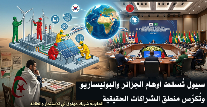 elamnesty's tweet photo. تؤكد التطورات الدبلوماسية الأخيرة أن منطق العلاقات الدولية تحكمه المصالح الاستراتيجية والاعتبارات المؤسساتية، وليس الحملات الدعائية أو محاولات فرض الأمر الواقع. فقد جاء الاجتماع الوزاري للشراكة بين كوريا الجنوبية والاتحاد الإفريقي في سيول ليكرس النهج نفسه الذي اعتمدته كوريا منذ انطلاق هذه الشراكة، من خلال حصر المشاركة في الأطراف المعترف بها داخل الأطر الرسمية للاتحاد الإفريقي.

ويكتسي هذا المعطى أهمية خاصة بالنظر إلى الجهود التي بذلتها الجزائر خلال الأشهر الماضية من أجل الدفع نحو إشراك جبهة البوليساريو في هذه الاجتماعات. غير أن مخرجات اللقاء أكدت استمرار الموقف الكوري الجنوبي الرافض لإدراج البوليساريو ضمن المشاركين، وهو ما يعكس تمسك سيول بمقاربة مؤسساتية تركز على التعاون والتنمية بعيدا عن الأجندات السياسية التي تحاول بعض الأطراف فرضها داخل فضاءات الشراكة الدولية.

ولا يقتصر الأمر على الشراكة الإفريقية الكورية فقط، بل يندرج ضمن توجه أوسع بات يميز عددا من المنتديات الدولية التي أصبحت تفضل التركيز على الملفات الاقتصادية والاستثمارية والتكنولوجية بدل الانخراط في نزاعات إقليمية أو قضايا لا تدخل ضمن أهداف هذه الأطر التعاونية. وفي هذا السياق، وجدت الجزائر والبوليساريو نفسيهما أمام واقع دبلوماسي متغير يضع الأولوية للتنمية والشراكات العملية أكثر من الشعارات السياسية.

وفي المقابل، يواصل المغرب تعزيز حضوره داخل مختلف المبادرات الدولية والإفريقية، مستفيدا من مكانته كشريك موثوق في مجالات الاستثمار والصناعة والطاقة والبنيات التحتية. فالمملكة أصبحت طرفا فاعلا في العديد من المشاريع الاستراتيجية التي تربط إفريقيا بشركائها الدوليين، وهو ما يمنحها حضورا متناميا داخل دوائر القرار الاقتصادي والتنموي.

إن الرسالة التي تفرزها هذه المحطات الدبلوماسية المتتالية واضحة: العالم يتجه أكثر فأكثر نحو منطق الشراكات المنتجة والمشاريع الملموسة، بينما تتراجع فعالية الخطابات التي تراهن على التوظيف السياسي للقضايا الإقليمية. وبينما تواصل الجزائر الدفاع عن أطروحة البوليساريو داخل بعض المحافل، يبدو أن عددا متزايدا من الشركاء الدوليين يفضلون التركيز على التعاون الاقتصادي والتنمية والاستثمار باعتبارها الأولويات الحقيقية للقارة الإفريقية.