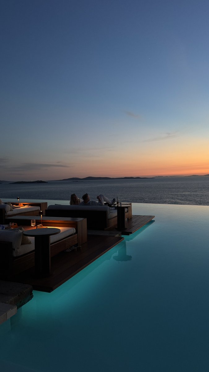 RobLipsett's tweet photo. Mykonos guide from someone who’s done the island properly and been there multiple times 

It’s a small island and pretty easy to cover

Mykonos is best when you take it slow 

Beach clubs:

Scorpios for sunset

Nammos for lunch and people watching

SantAnna for groups, livelier vibe, similar to Naô Pool Club in Marbella 

Alemagou if you want something that feels a little less polished and out of the way 

Book ahead, I’ve just been in May and everywhere was full 

Restaurants:

Zuma

Kiki’s

Spilia

Interni

180 degree sunset bar

There’s so many restaurants dotted around the town, the food quality and standard of restaurants is very high, can have a great meal anywhere for any price (tips cap to Souvlaki Story) 

Accommodation:

Charisma Suites

Cavo Tagoo 

Myconian Collection 

Or Airbnb a villa 

If you stay in the town or near it it’s great and you’ll walk more, but if not it’s usually an 8 min taxi into town 

And that taxi is gonna be €25 each way 

And on that note, get palsy with a transfer service and they will serve you well, I used once called Hermes Tourist Agency on this trip 

Activities:

Mainly go with the flow 

Little Venice

Scorpios at sunset

ATVs around the island

Sea swimming 

Linen shirt shopping 

The island does most of the work for you

One thing 100% worth organising is a boat day, one of the best days I’ve had, doesn’t even need to be fully private, I’ve actually had a better time doing semi private on a catamaran, always meet interesting ppl 

Gyms / wellness:

Gym scene is okay, pump gym in the town or Bodywork’s Gym are your options for lifting 

Mykonos Performance also very cool too

Eating well is easy, good options everywhere, meat and greeksaladmaxx 

A few things worth knowing:

Pack light 

Prepare to spend 

Dinner starts late

The day starts late

Nobody is in a rush

The best day in Mykonos usually looks something like this:

Iced coffee

Gym

Beach

Long lunch

Pool

Sunset

Dinner

A few drinks

Repeat

It’s expensive

It’s busy

But lives up to the hype