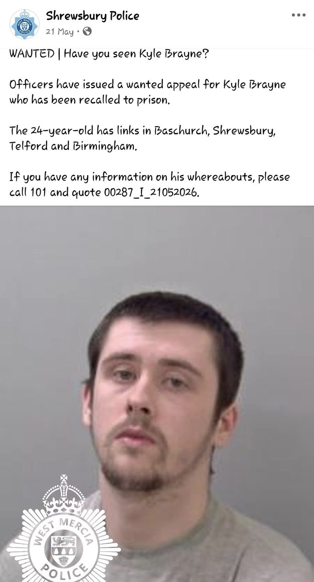 DropsOfEmerald's tweet photo. #wanted #shropshire #Oswestry #bilston #Wolverhampton #telford #birmingham #baschurch #shrewsbury #crime #helplocate #wales https://t.co/ucPU5f61mM