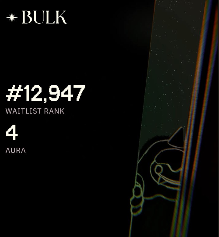0cryptogen's tweet photo. 🎁 New Airdrop Opportunity Alert 👀

Bulk Perp DEX Season 1 is officially live @bulktrade

Why I'm paying attention:

🔥 30% token supply allocated to the community.
🎁 1M AURA distributed every week until launch.
💸 Deposit with Solana USDC.
🔓 Withdraw anytime no lockups.
🎯 Retroactive AURA rewards already allocated to early users.

Getting started is simple:

• Deposit USDC on Solana
• Start positioning early
• Earn your share of Season 1 rewards

🔗 https://t.co/NLtbk0gHh4

Still feels very early 👀