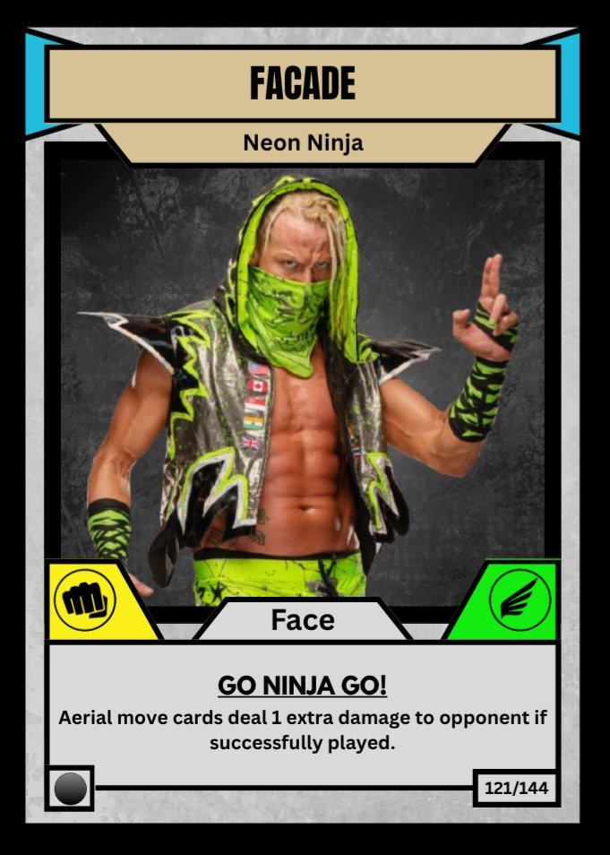 WrestleWorldTCG's tweet photo. Here is another preview of some of the cards for set 1 of Wrestle World, including the official first look at a Legendary card!

Make sure you follow us to stay updated!

(1/4) https://t.co/7Rpcr58YP8
