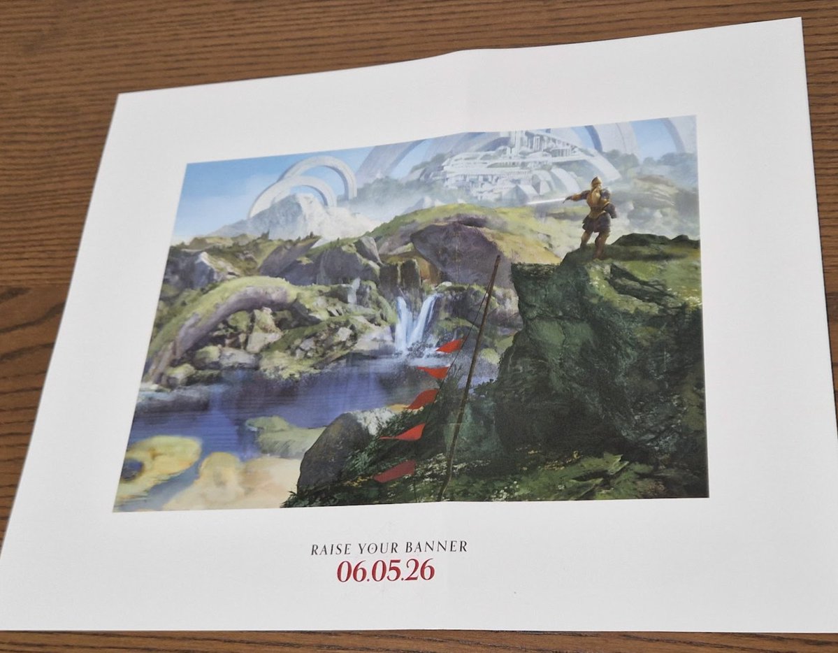 gw2efficiency's tweet photo. ArenaNet sent us a package with a teaser!

Watch the video version here: https://t.co/2HWRTVCneZ https://t.co/NStYrfe9ZO