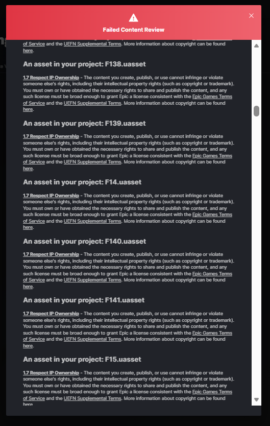 CompleFN's tweet photo. The film is a part of the public domain, unsure why I am being hit with "Failed Content Review". I now have over 500 sanctions. @FnCreate please help! https://t.co/1EzJGP8nWm
