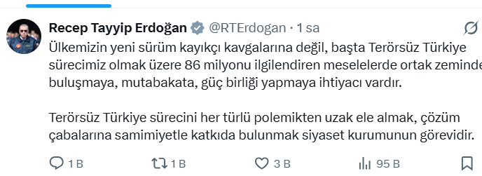 DarlamaRadyosu's tweet photo. "Birlik beraberlik, barış süreci" çağrısının muhatabı DEM.
"Butlanla ilgimiz yok" savunmasının muhatabı AKP-MHP tabanı
CHP düşmanlığı Erdoğan'a zarar veriyor. Onbinlerin; Söğütözü'nden TBMM'ye/Güvenpark'tan Anıtkabir'e 
yürüyüşlerine DEM kitlesinin de katılma olasılığı korkutuyor https://t.co/PdckZAYRQU
