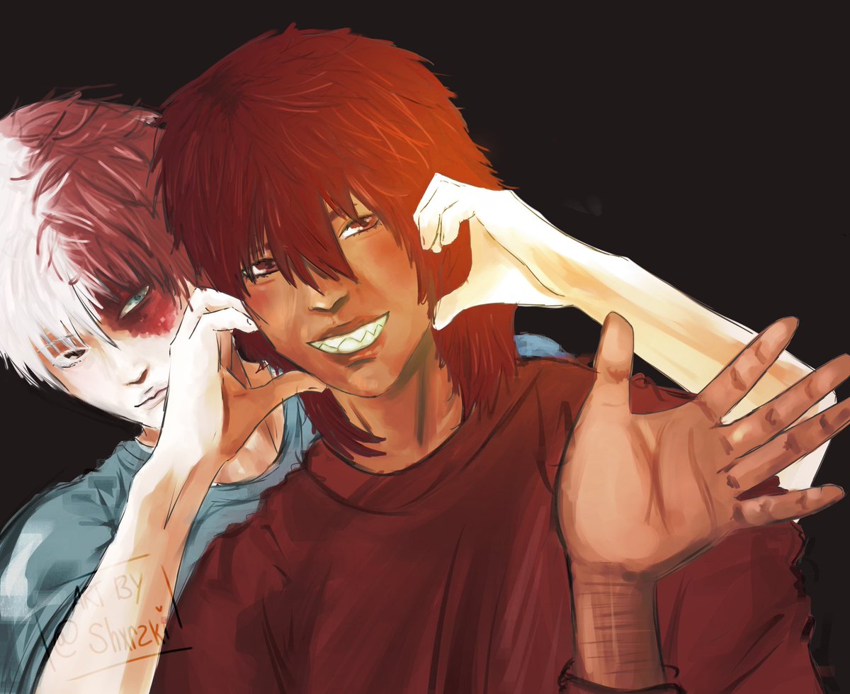shxrzki's tweet photo. Happy pride month !!
1 years difference 🫶🏻
#todokiri #kiritodo https://t.co/G9ZwieqIqs