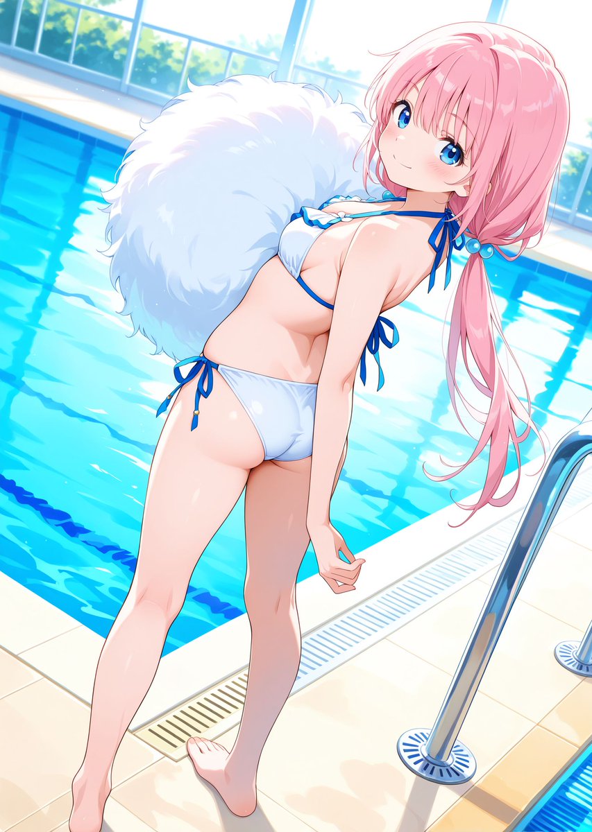 kusumoto4826's tweet photo. 桜井ほのか

「今日は、思いきり遊ぼうね！」

青空の下で、水面がきらきら光って、
ほのかの笑顔までまぶしく見えた。

水しぶきの音と、
夏の風と、
何でもない笑い声。

こんな一日があるから、
夏休みって少し特別なんだと思う。

#AIイラスト #オリキャラ #創作イラスト #桜井ほのか https://t.co/XCZCGEPNBw