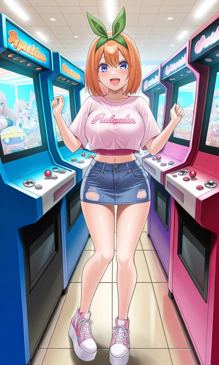 今日は四葉ちゃんが『ゲームセンター制覇しにきた！』モード全開