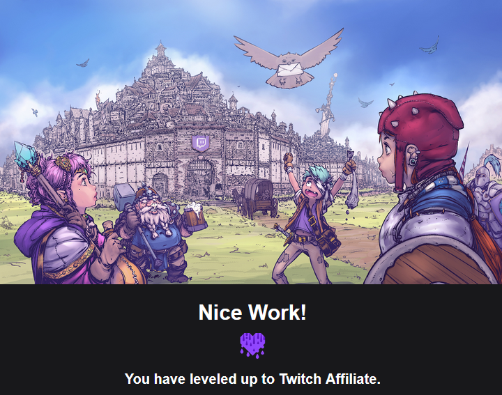 DV8FromTheCode's tweet photo. 🟢 AFFILIATE PROTOCOL INITIATED 🟢

DV8FromTheCode is now a Twitch Affiliate! 

Next chapter starts NOW. Huge shoutout to everyone who showed up, dropped a follow, and rode this wave- my friends and my viewers, this one's for YOU. None of this happens without the Bits and Bytes. https://t.co/XrfpD5Uk50