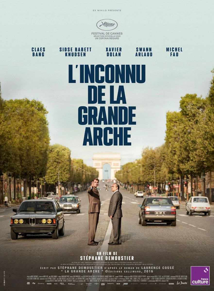 Scipionista's tweet photo. Vraiment pas mal ce petit biopic sur l’architecte derrière l’Arche de la Défense

L’immersion dans le Paris des années 80 est réussie. Je ne pensais pas être autant captivé durant 2h avec des débats sur du marbre, du verre courbé, ou la géométrie d’un cube. Dispo sur MyCanal https://t.co/IjIWo9snvW