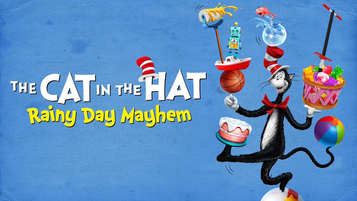 PPNStudio's tweet photo. The Cat in the Hat: Rainy Day Mayhem Announced for October Release Date https://t.co/PGobU5xNxQ https://t.co/xgHH7Ezhoa