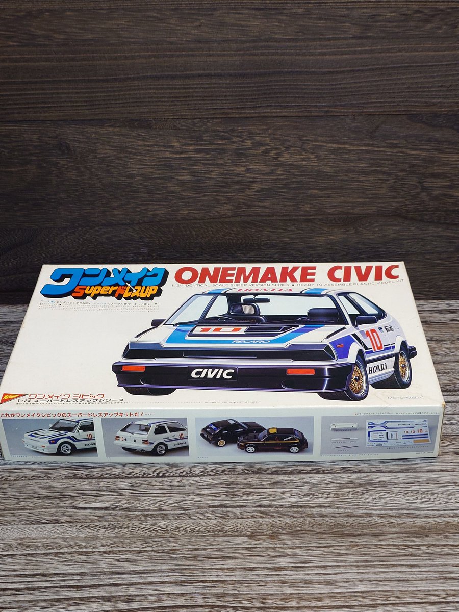 ニチモ 1/24 HONDA SUPER CIVIC CX ホンダ スーパー シビック CX ワン