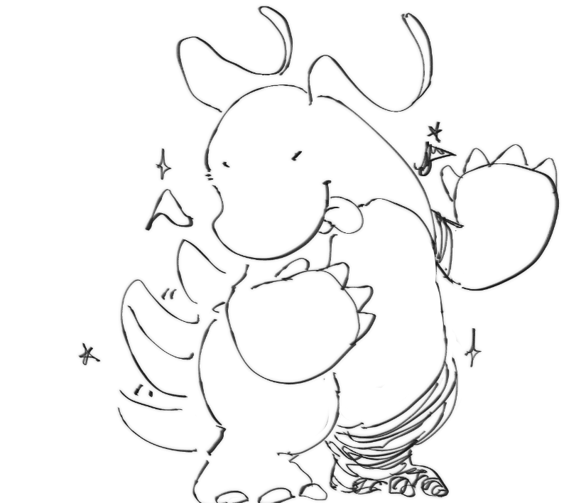 _rud_e_'s tweet photo. a happy dragonite https://t.co/nfJC81ctTs