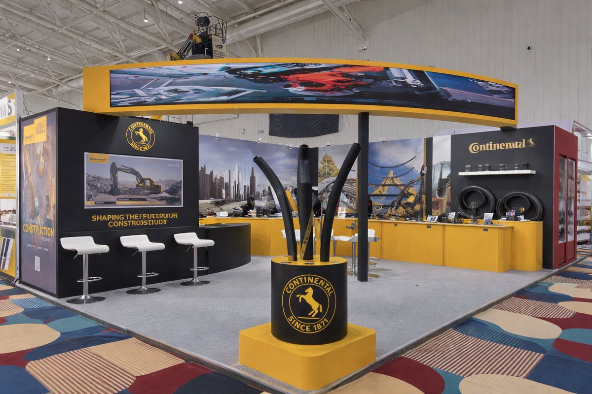 concept_makerz's tweet photo. Proud to showcase the exhibition stall design and fabrication executed by Concept Makerz for Continental at Excon 2026, Bengaluru.

#ConceptMakerz #Excon2026 #ExhibitionStallDesign #StallFabrication #ExhibitionBooth #TradeShowDesign #BengaluruExhibition #Continental https://t.co/N144Puroc9