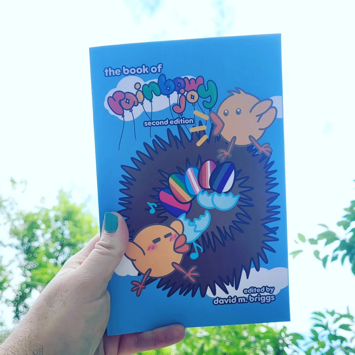 HalberdBooks's tweet photo. Happy Pride Month from The Book of Rainbow Joy! Two dozen artists teamed up to provide poetry, prose, playscript, sketch, painting, illustration and collage all about the ways we find joy in a world that tells us not to. Please visit https://t.co/ehUZ94y7KM to learn more! https://t.co/7eOl8zbx3f