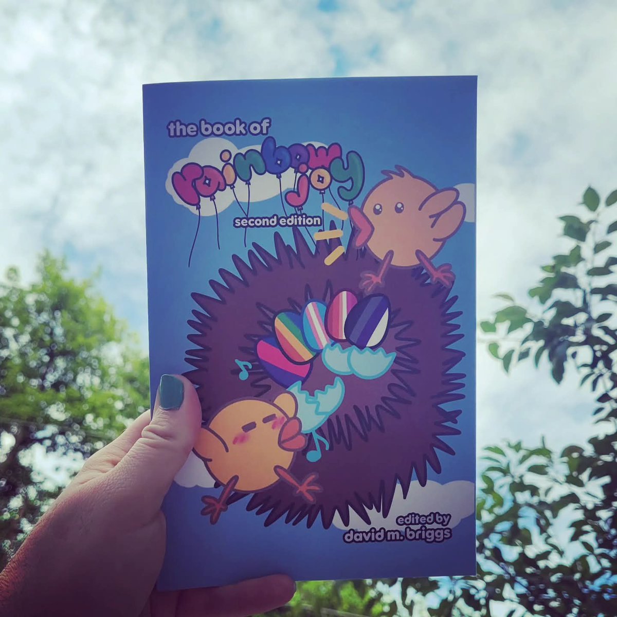 HalberdBooks's tweet photo. Happy Pride Month from The Book of Rainbow Joy! Two dozen artists teamed up to provide poetry, prose, playscript, sketch, painting, illustration and collage all about the ways we find joy in a world that tells us not to. Please visit https://t.co/ehUZ94y7KM to learn more! https://t.co/7eOl8zbx3f