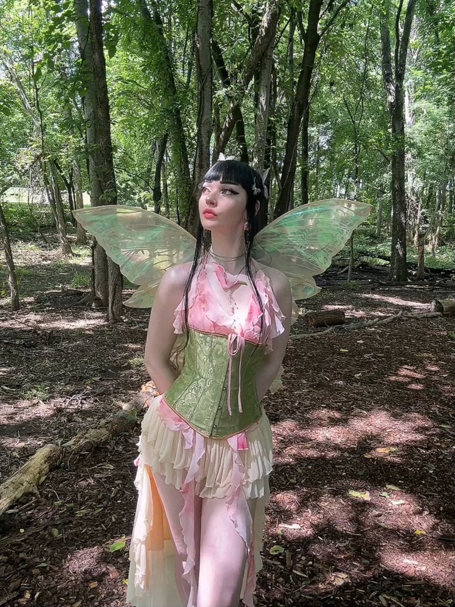 kittyzat13's tweet photo. 🌷࣪˖ 𐀔⋆˚࿔🧚🏻‍♀️⊹ ࣪ ˖⋆🎀✴︎.°˖🍃
#fairy #fairycore  #cottagecore #RenaissanceFaire #pink https://t.co/1YHI2ax5uB