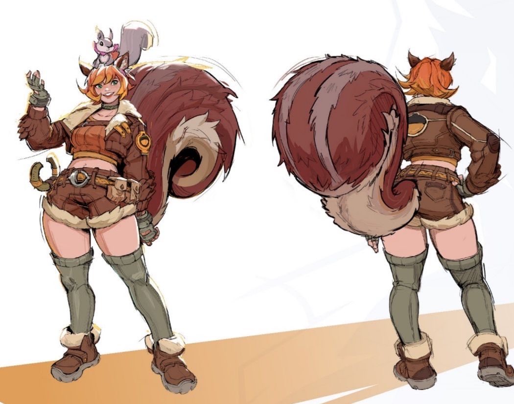 tsuakies's tweet photo. aside from the fact she’s annoying.. i do love how she stands out in comparison to the rest of the characters, design wise https://t.co/rtlSpBzZQs