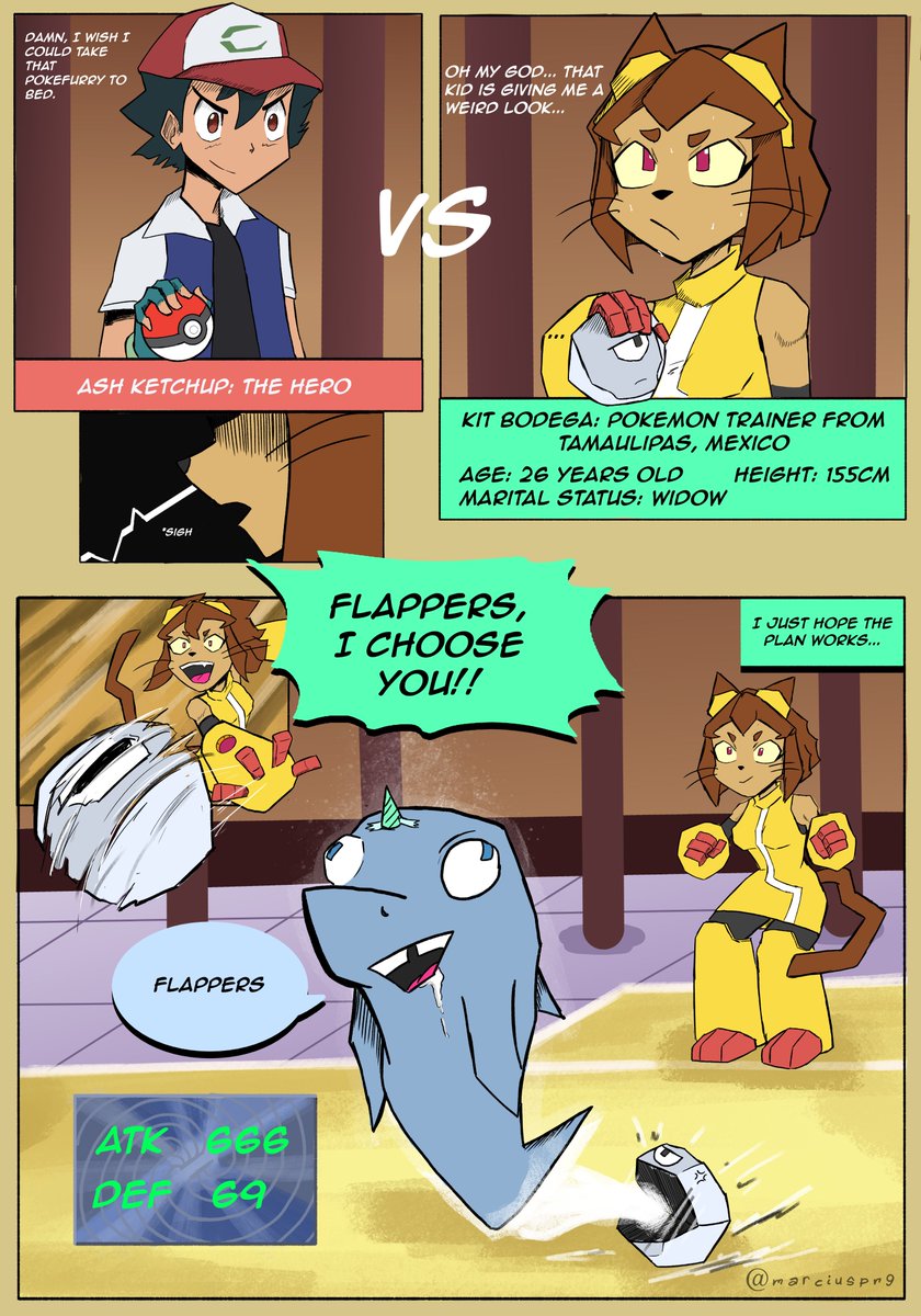 marciuspng's tweet photo. WIP Gameoverse vs pokemon. Full mini-comic tomorrow (4 pages)
#gameoverse https://t.co/w45GocIGNW