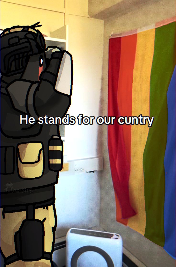 anabertyl's tweet photo. Happy pride month! Because you gay and stuff 

#König #CallofDuty https://t.co/kIVYC1NSqe