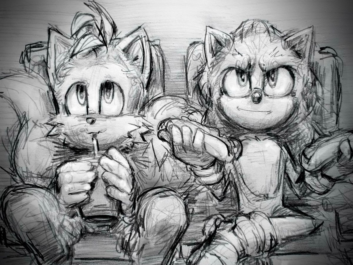 curly_quills's tweet photo. #MovieSonicMonday #SonicMovie3 https://t.co/IW1zTsZF7Y