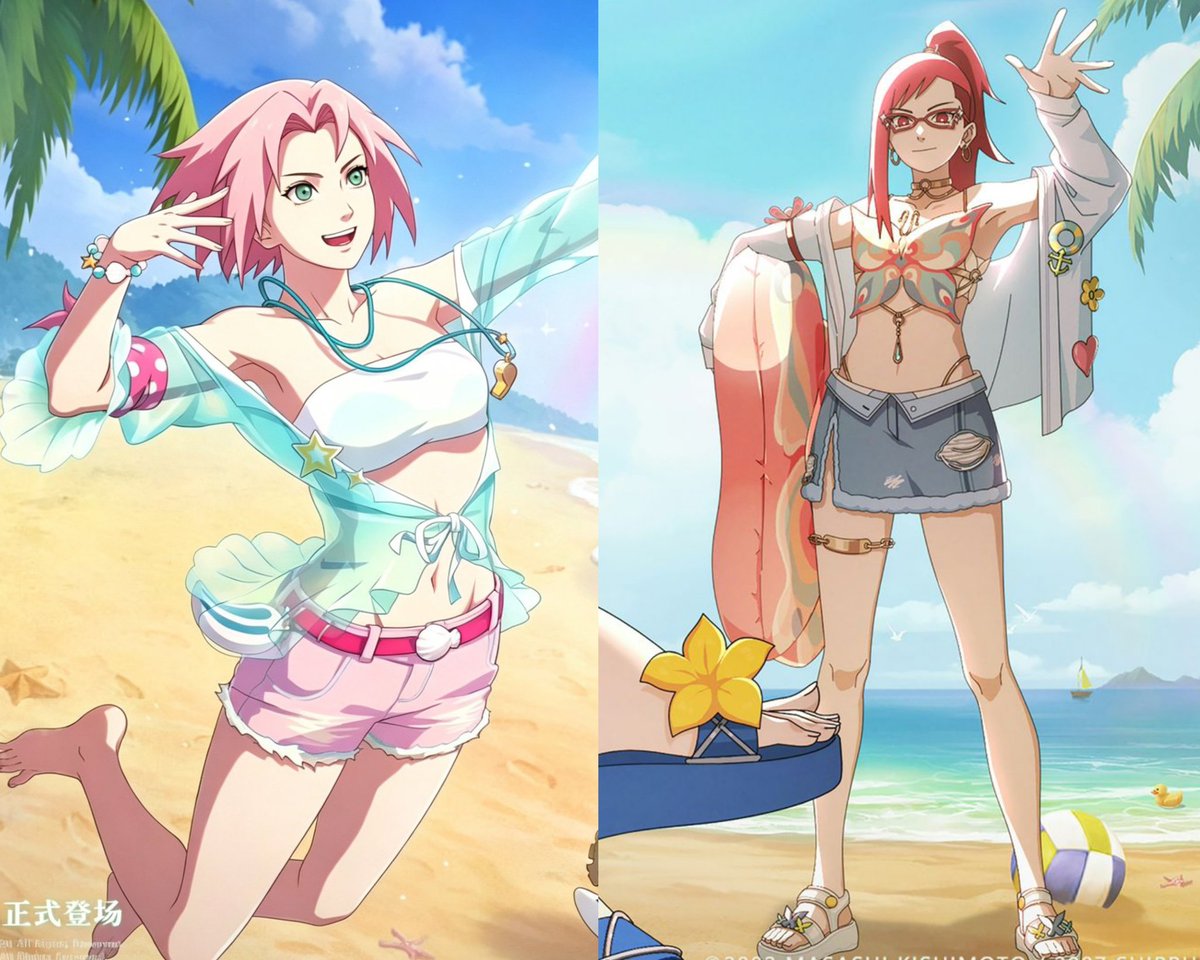 HSakuxheroines's tweet photo. - KARIN &amp; SAKURA -
I can't stop imagining them having a crazy day at the beach 🤭

#SAKUXHEROINES https://t.co/0DuzrH1uJx