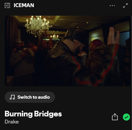 KmaFr_'s tweet photo. thank god you can listen to music videos on spotify bro i cannot listen to the streaming version of this song https://t.co/GJgPeu4JAh