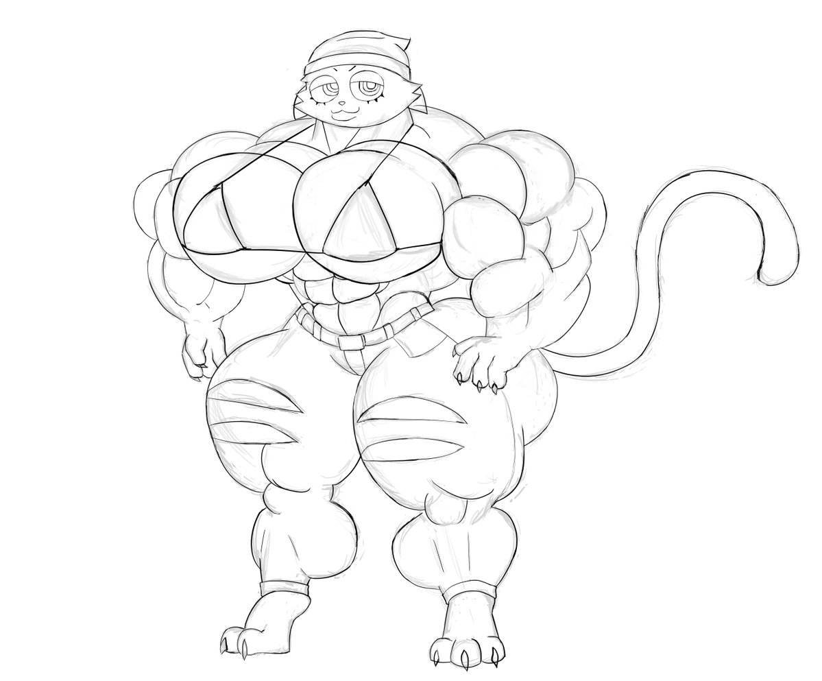 Ziliox555's tweet photo. big kitty sketch https://t.co/sbqw06ayIW