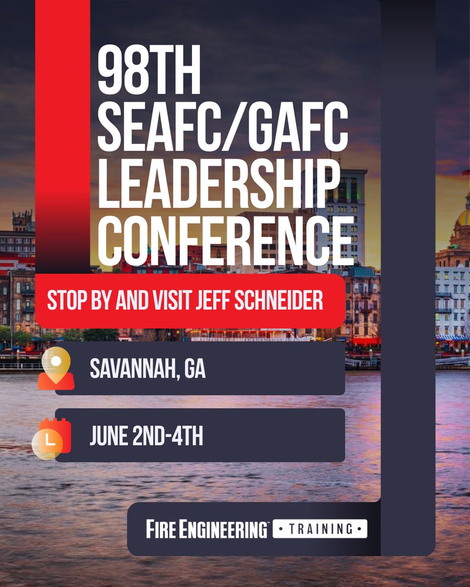 FETraining_'s tweet photo. June is stacked — and we’re hitting the road. 🚒

Catch us at three fire service conferences this month to meet the team, see the platform live, and lock in a demo.

Click the link to learn more!
👉 https://t.co/jbQIDLqHMN

#FireEngineeringTraining #FireService #FireDepartment https://t.co/6BB0be3fMd