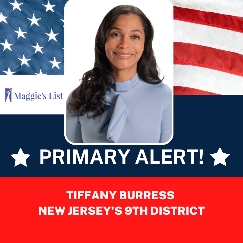 maggieslist1's tweet photo. Maggie’s List has endorsed @BurressForNJ  in New Jersey’s 9th Congressional District. And tomorrow, there's a primary election that we hope you participate in!

Tiffany was raised by a steelworker and a teacher to value hard work, independence, and the importance of standing up for people who need a voice.

Now an accomplished attorney, Tiffany says she will “fight to carry forward Maggie’s legacy of principled women-driven leadership.”

You can learn more about Tiffany here: https://t.co/F4FeOi40eG