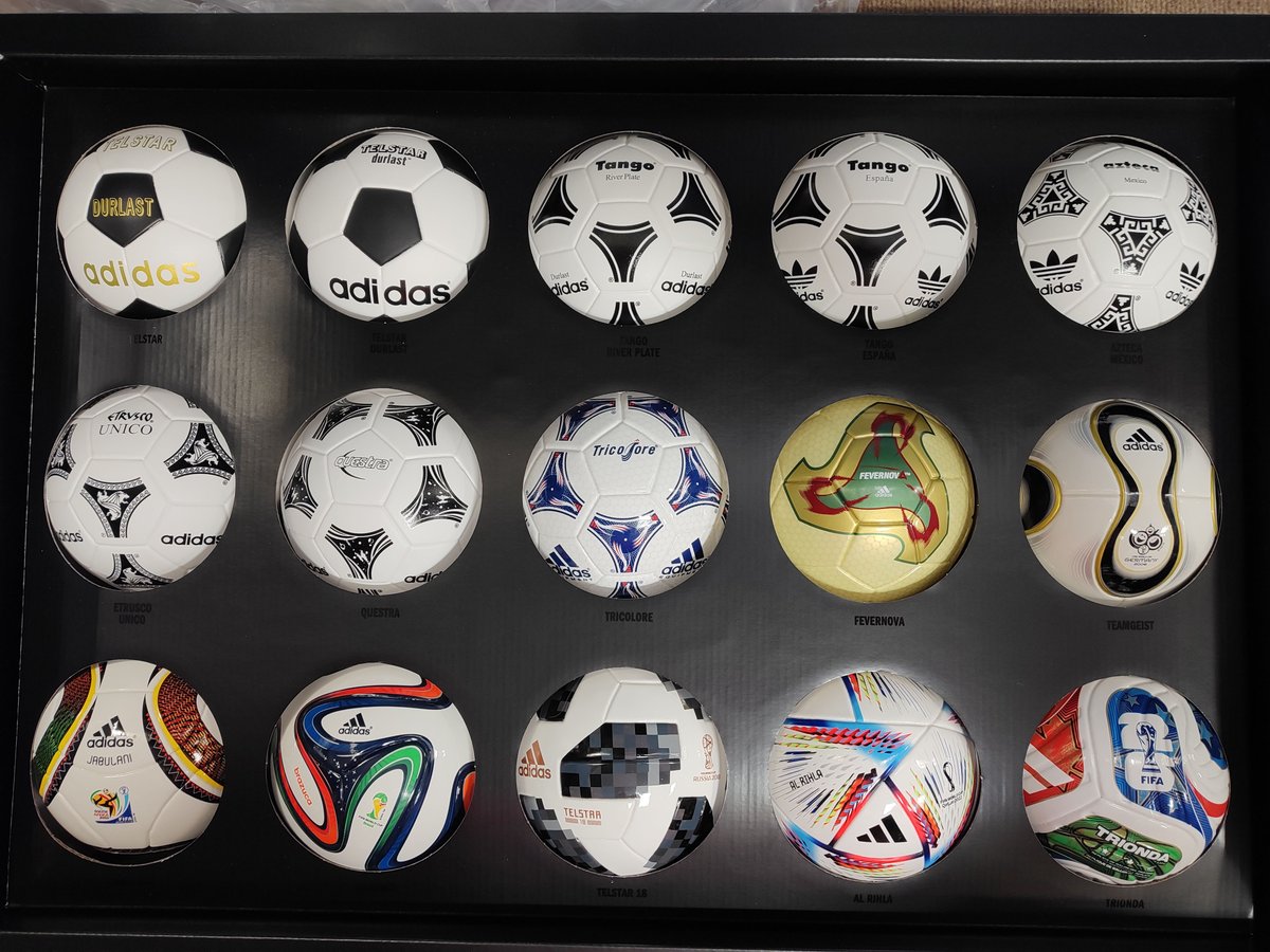 SoccerCenterSB's tweet photo. Back in stock! We have a small number of these World Cup mini ball sets available, but once they're gone, we won't see them again for another 4 years.
#adidasfootball
#worldcupballs
#lovethegame https://t.co/obDHkjAOB1