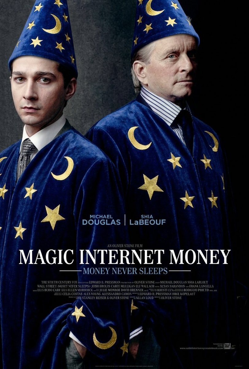OGCasaBlanca's tweet photo. Magic Internet Money > Wall Street https://t.co/oWO0x6c7Ca