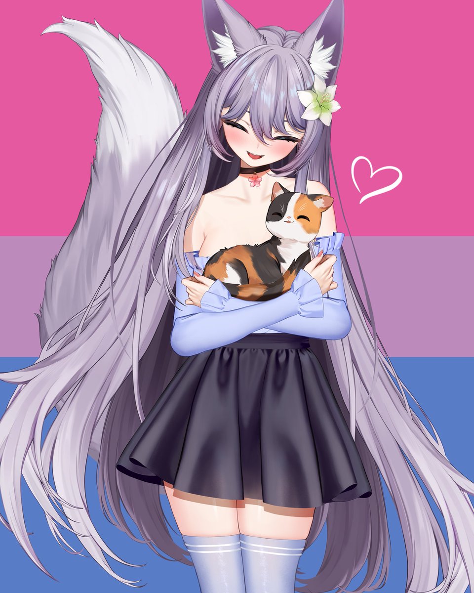 kaioura's tweet photo. happy pride cuties!! 🌈✨