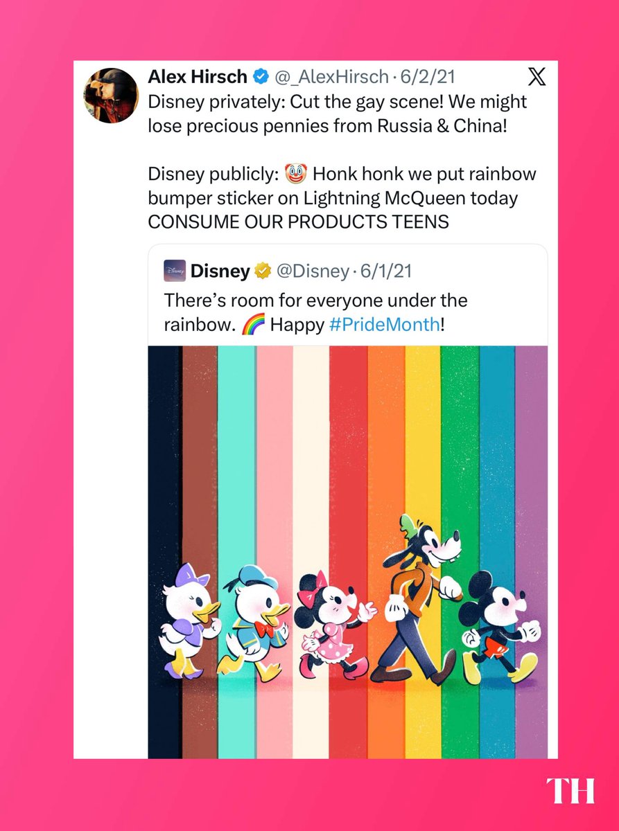 ToonHive's tweet photo. 5 years ago today, ‘Gravity Falls’ creator Alex Hirsch publicly called out Disney for what he described as performative Pride Month support while censoring LGBTQ+ representation in its projects. https://t.co/fZixmVU0H7