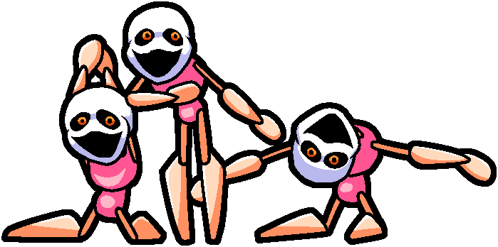 An0Oxymoron's tweet photo. Totem Panic, Adventure Endo 01, Minireena 2, and Eyesore in the Frickbear's 3 style https://t.co/G9KEHjbyzk