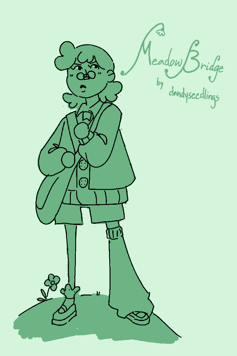 dandyseedlings's tweet photo. uploaded some of the meadowlark oc stuff to comic fury for convenience. here's the thumbnail and cover for that https://t.co/mEWe8Em8JH
