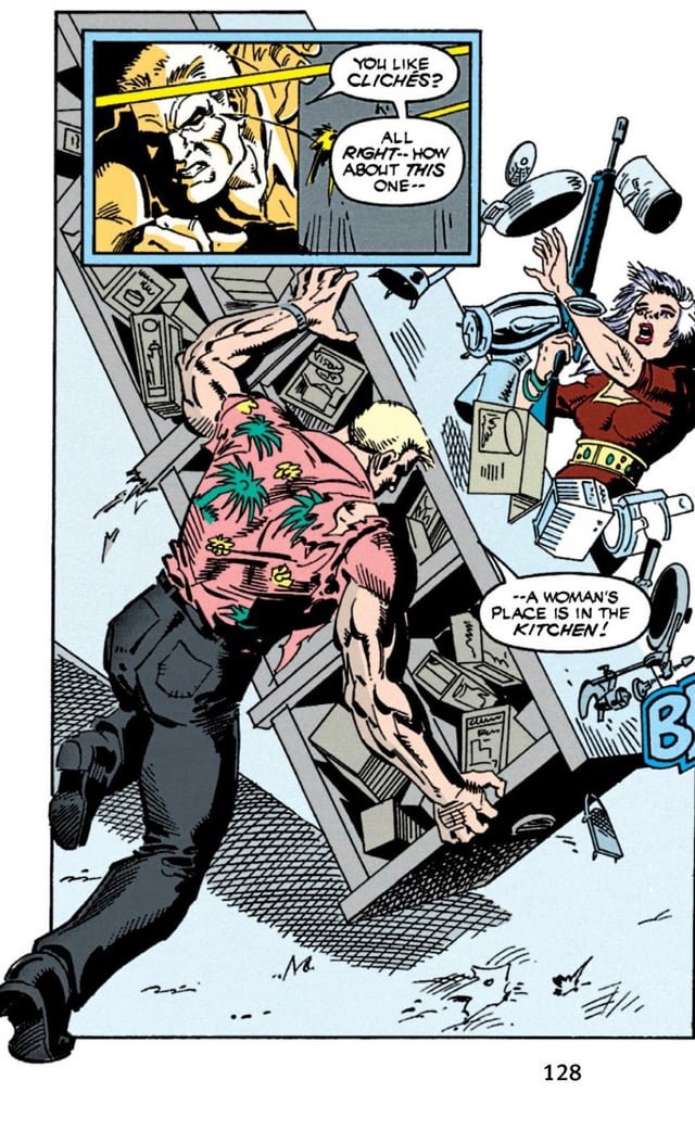 RWgorilla's tweet photo. I've been learning about Dutch's brother from the comics. Man was based. https://t.co/MthsyCOimP