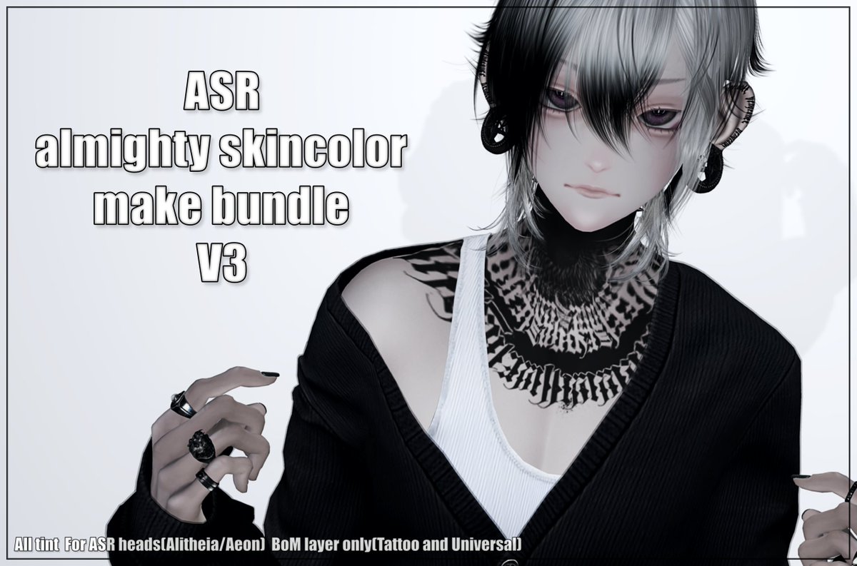JokeR_ROKIA's tweet photo. ✡️Updated✡️
Ver3
• Added and updated several layers
• Added a bonus eyelash applier
If you have already purchased the item, we will arrange for it to be redelivered, but if you do not receive it, please request a redelivery from the product page 🙏 https://t.co/lQlCBst5Wq