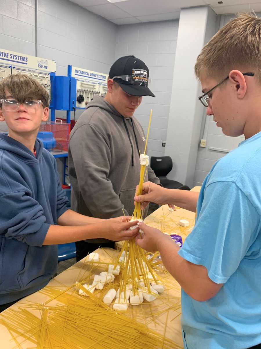 WileyMetal's tweet photo. Day 1 of the GRCC Advanced Manufacturing Camp is underway. Building, problem-solving, and having a blast. That's how you start a great week! 🙌 https://t.co/jmFSHwKnNX